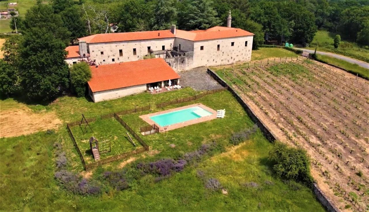Casa Rural Pazo San Damian Амоэйро Экстерьер фото